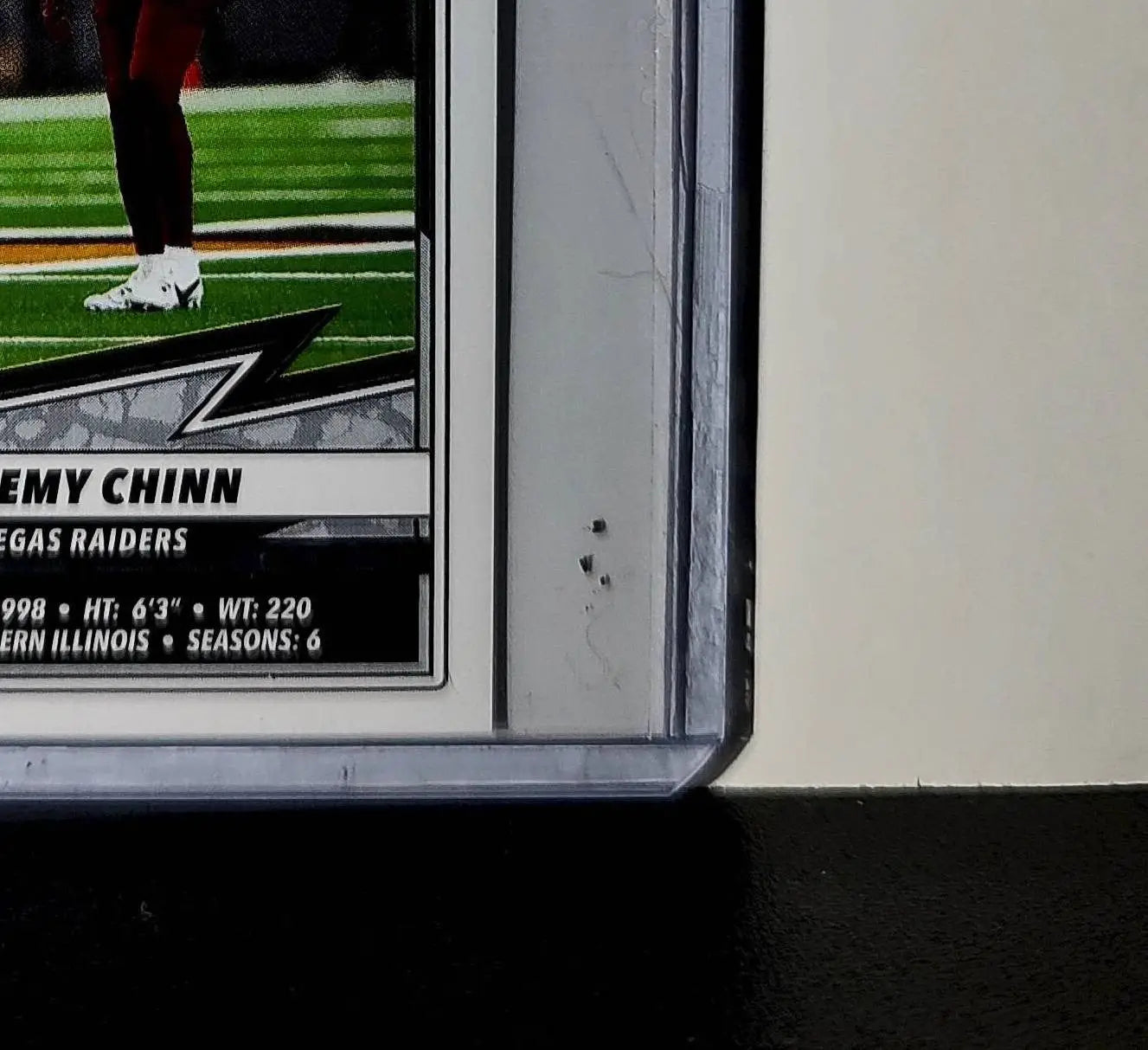 Jeremy Chinn 2025 Panini NFL #275 Sticker Las Vegas Raiders