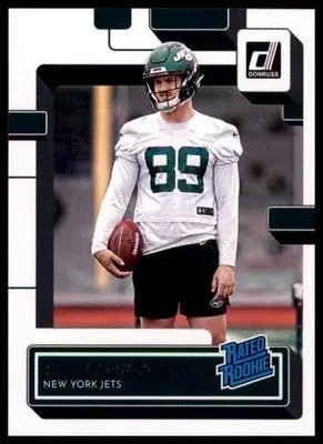 Jeremy Ruckert Rookie 2022 Donruss #391 New York Jets - Football Card Single