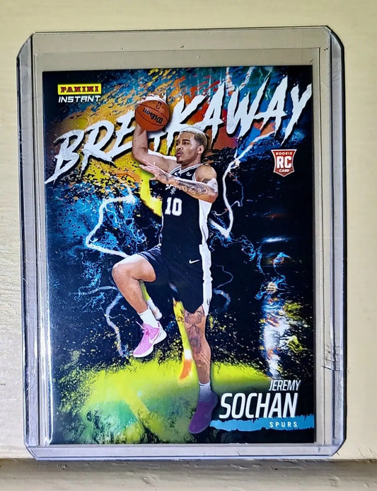 Jeremy Sochan 2022-23 Panini NBA Breakaway #24 Rookie Basketball Card 1/2304 - Basketball Card Single