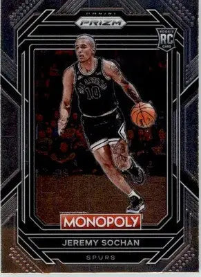 Jeremy Sochan - 2022-23 Panini Prizm Monopoly - #80 - Basketball - Basketball Card Single