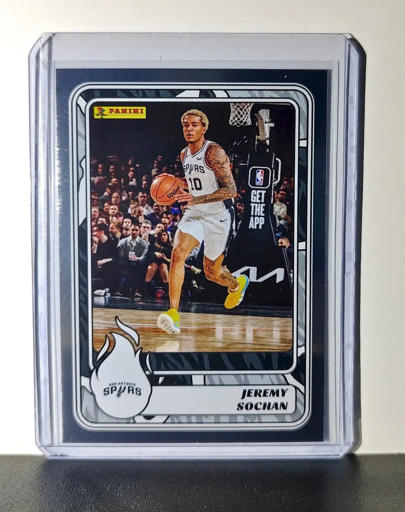 Jeremy Sochan 2024-25 Panini NBA #22 Foil Sticker Card San Antonio Spurs