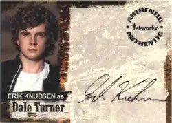 Autograph card of Erik Knudsen as Dale Turner from Jericho Season 1 A8