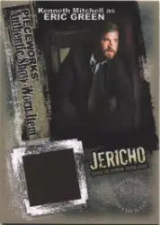 Album cover of Kenneth Mitchell as Eric Green for Jericho Pieceworks Costume Card