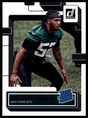Jermaine Johnson II Rookie 2022 Donruss #358 New York Jets - Football Card Single