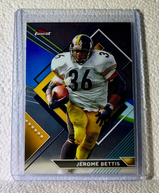 Jerome Bettis 2023 Topps Finest NFL #232 Football Card Pittsburgh Steelers - Football Card Single
