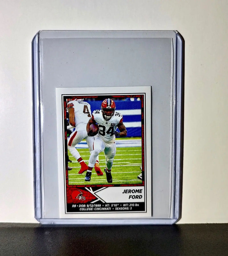 Jerome Ford 2024 Panini NFL Sticker #141 Cleveland Browns