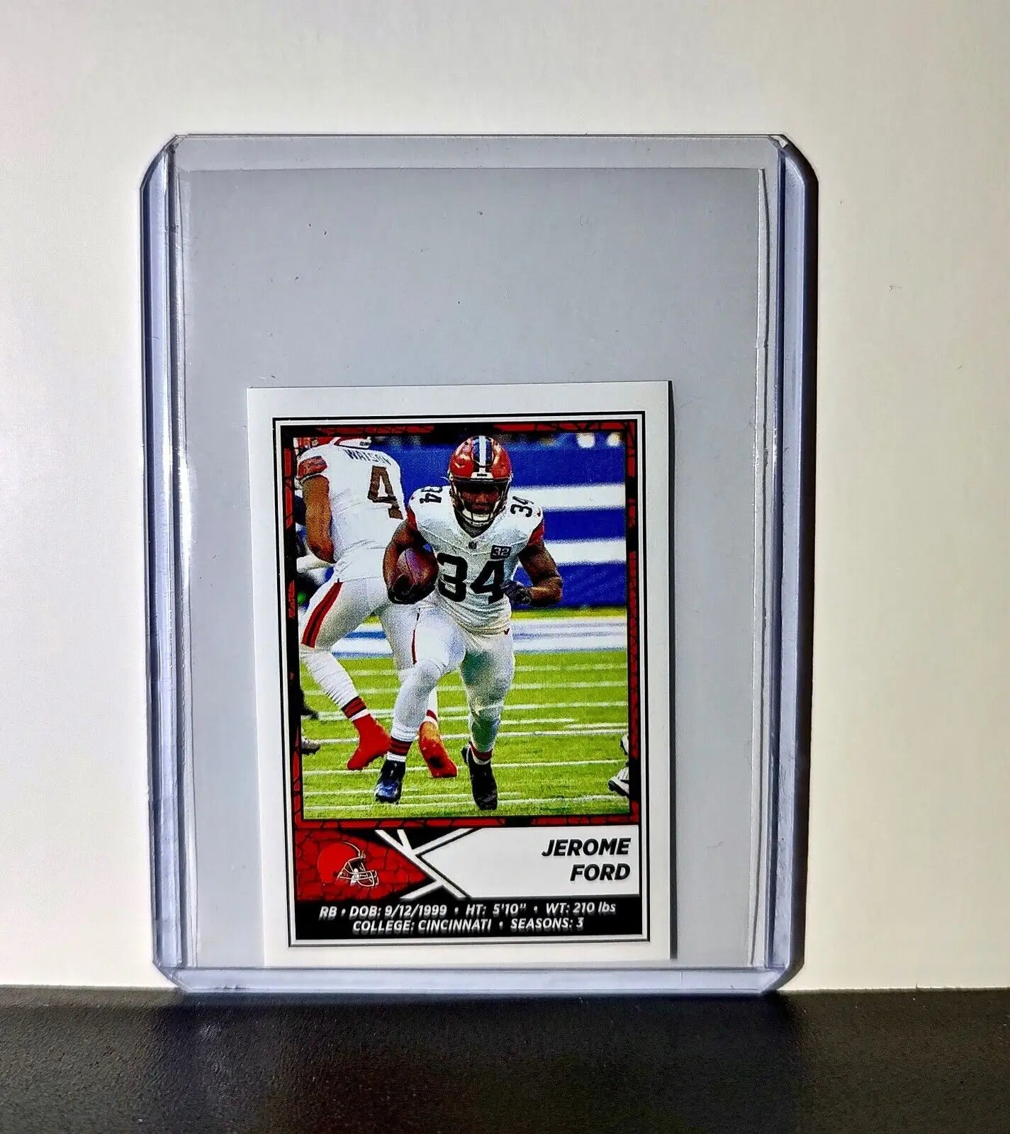 Jerome Ford 2024 Panini NFL Sticker #141 Cleveland Browns - Football Card Single