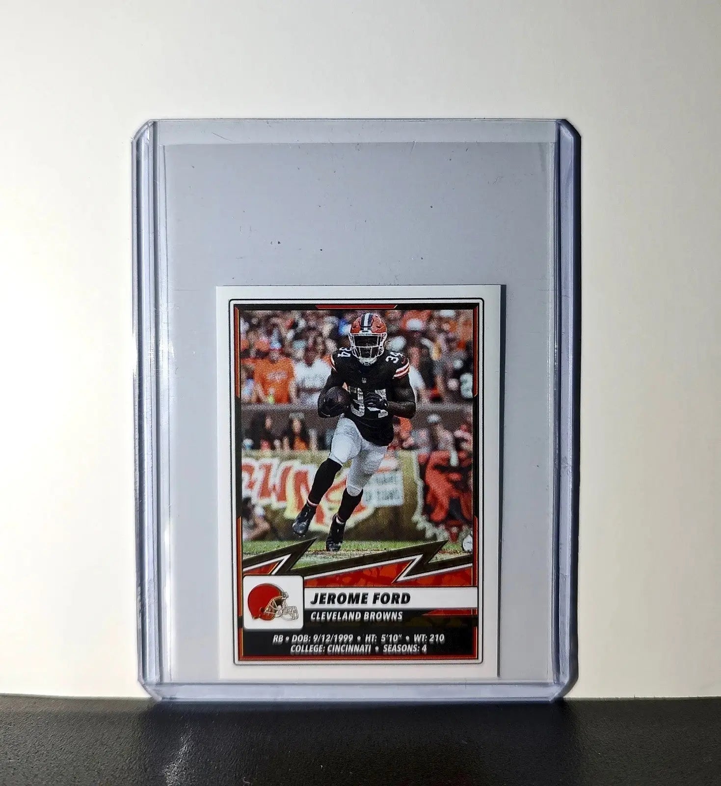 Jerome Ford 2025 Panini NFL #137 Sticker Cleveland Browns - Other