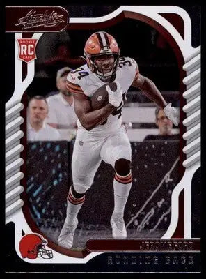 Jerome Ford Rookie 2022 Panini Absolute Retail #171 Cleveland Browns - Football Card Single