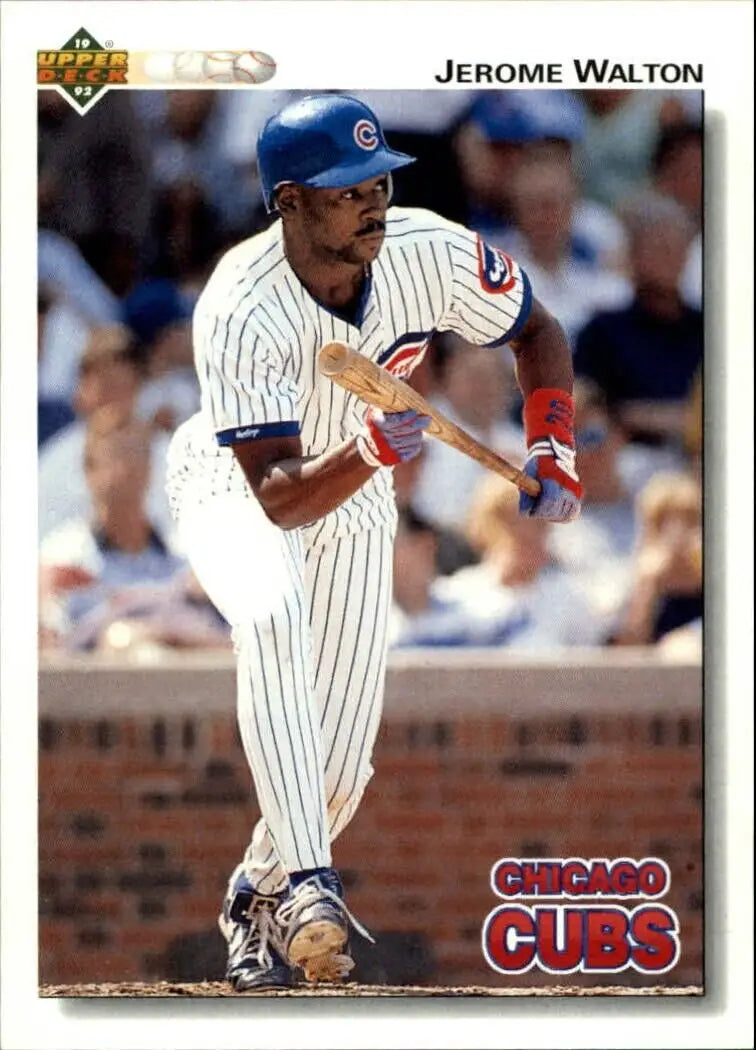 Jerome Walton 1992 Upper Deck MLB #463 Baseball Card Chicago Cubs - Baseball Card Single