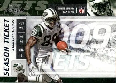 Jerricho Cotchery - 2009 Playoff Contenders - #67 - Football - Football Card Single