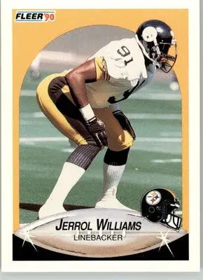 Jerrol Williams - 1990 Fleer Update - #U-29 - Football - Football Card Single