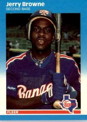 Jerry Browne - 1987 Fleer Update - #U-12 - Baseball - Baseball Card Single