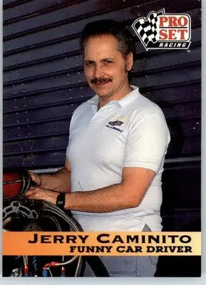 Jerry Caminito - 1992 Pro Set NHRA - #54 - Racing - Racing Card Single