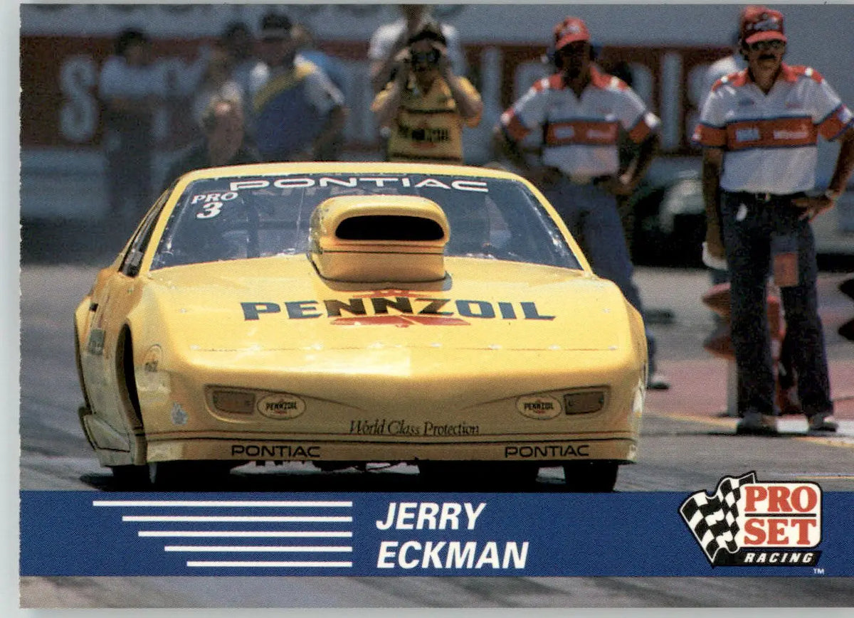 Jerry Eckman’s Car - 1991 Pro Set NHRA - #84 - Racing - Racing Card Single