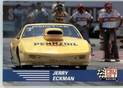 Jerry Eckman’s Car - 1991 Pro Set NHRA - #84 - Racing - Racing Card Single