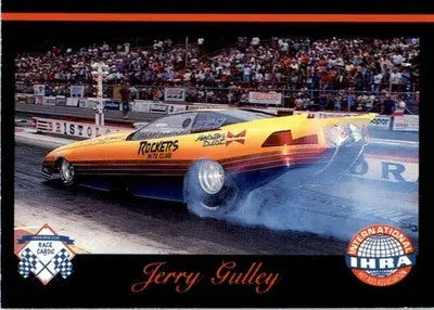 Jerry Gulley - 1989 Checkered Flag IHRA - #91 - Racing - Racing Card Single
