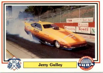 Jerry Gulley - 1990 Checkered Flag IHRA - #45 - Racing - Racing Card Single