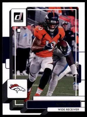 Jerry Jeudy 2022 Donruss #263 Denver Broncos - Football Card Single