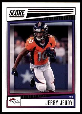 Jerry Jeudy 2022 Score #75 Denver Broncos - Football Card Single