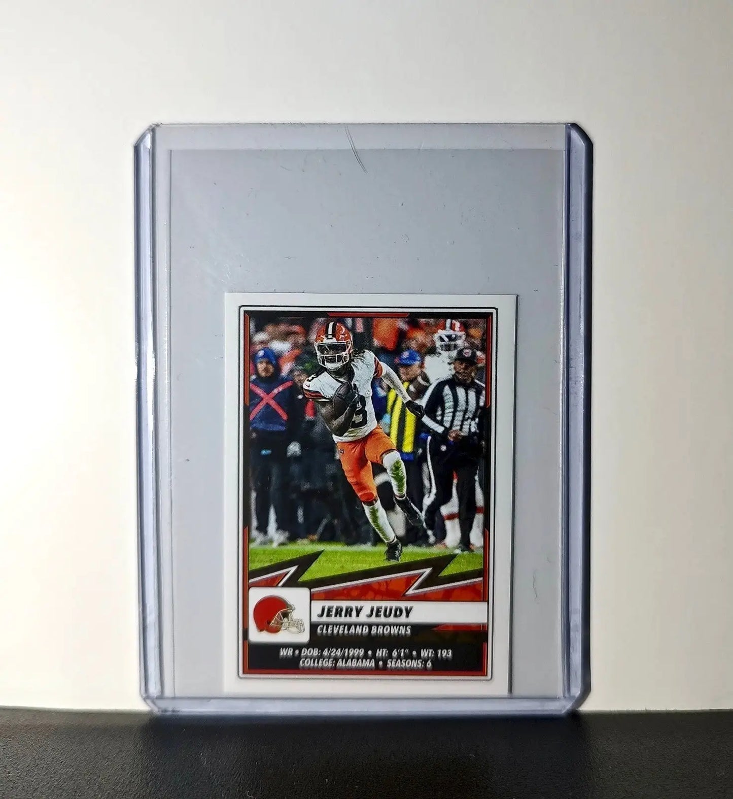 Jerry Jeudy 2025 Panini NFL #138 Sticker Cleveland Browns