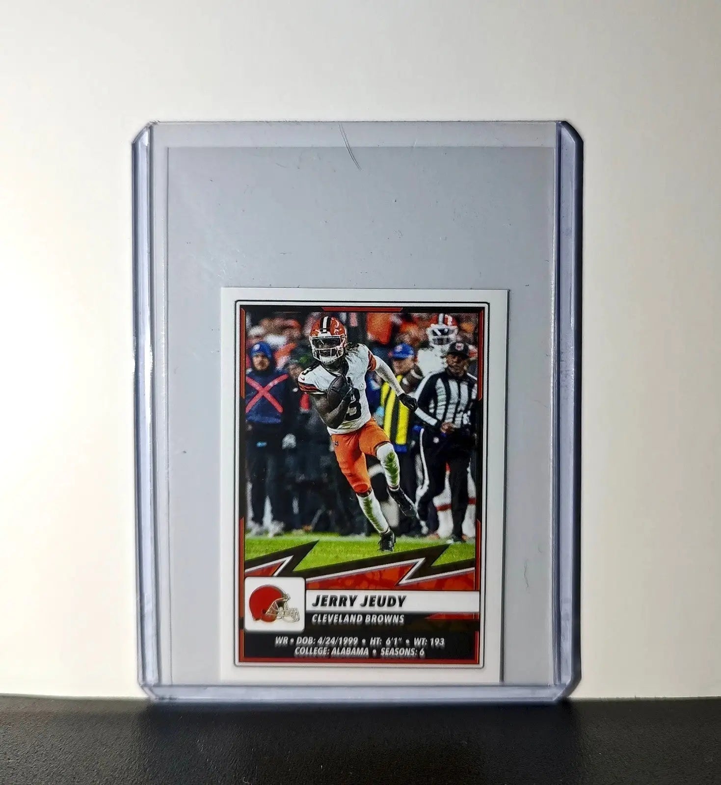 Jerry Jeudy 2025 Panini NFL #138 Sticker Cleveland Browns