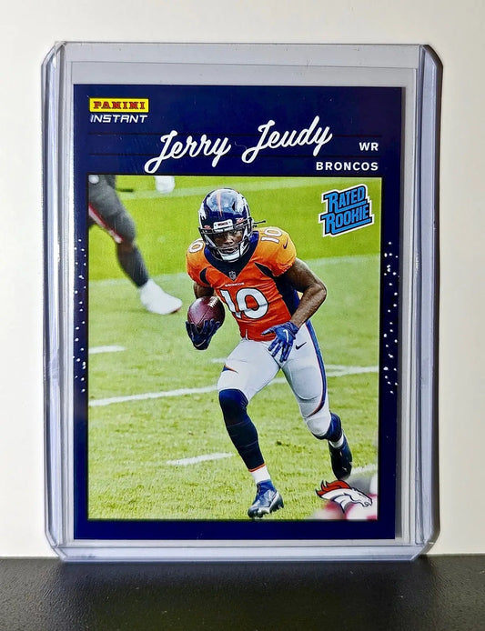 Jerry Jeudy Rookie 2020 Panini NFL #6 Rated Rookie Card Denver Broncos - Football Card Single