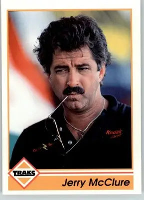 Jerry McClure - 1992 Traks - #111 - Racing - Racing Card Single