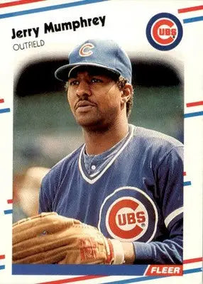 Jerry Mumphrey - 1988 Fleer - #427 - Baseball - Baseball Card Single