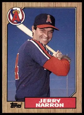 Jerry Narron 1987 Topps #474 California Angels - Baseball Card Single