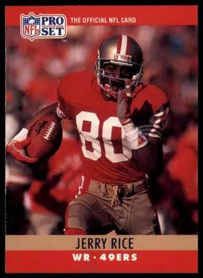 Jerry Rice 1990 Pro Set #295 San Francisco 49ers - Football Card Single