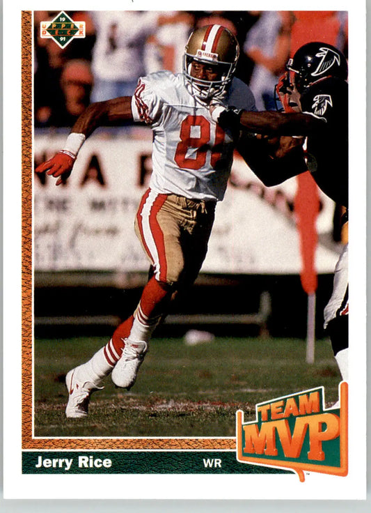 Jerry Rice - 1991 Upper Deck - #475 - Football - Football Card Single