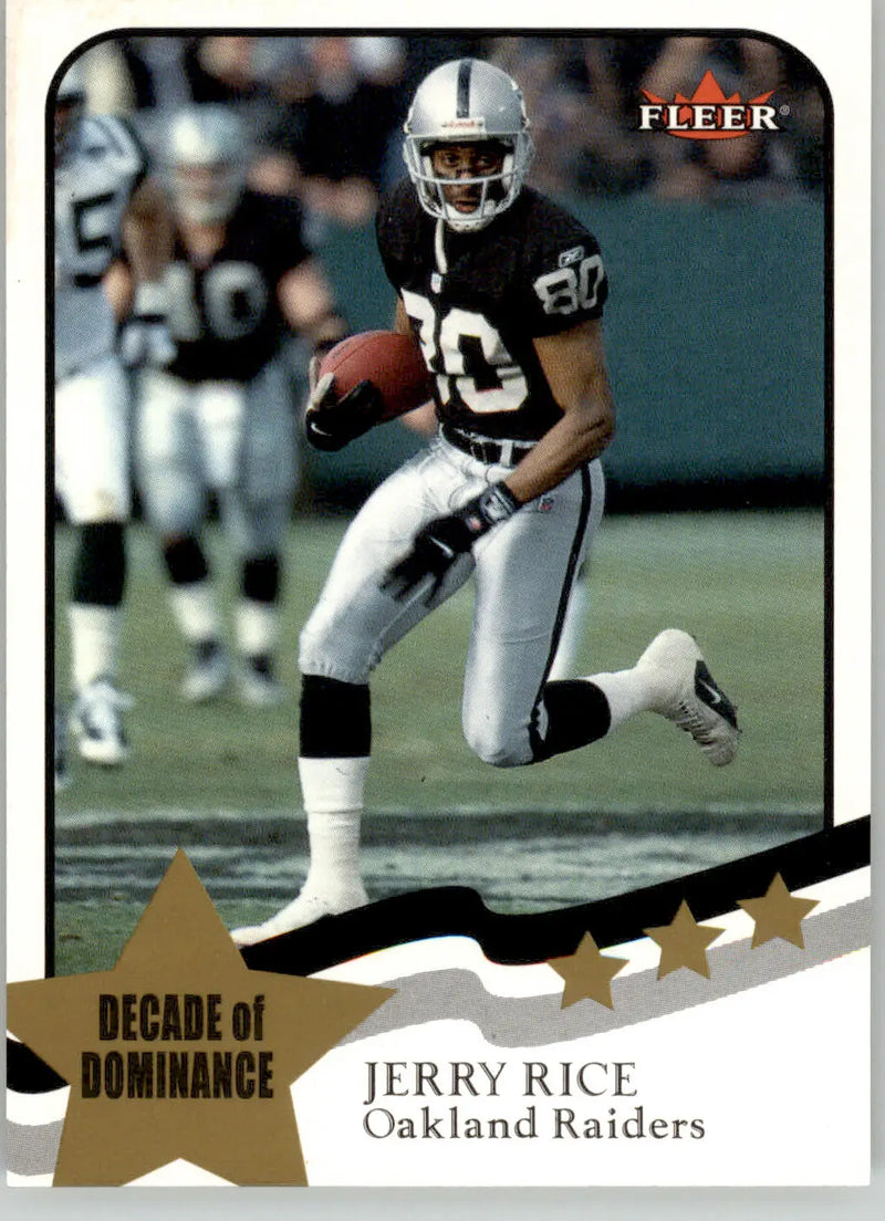 Jerry Rice - 2002 Fleer - #244 - Football - Football Card Single
