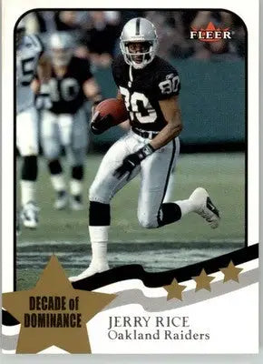 Jerry Rice - 2002 Fleer - #244 - Football - Football Card Single