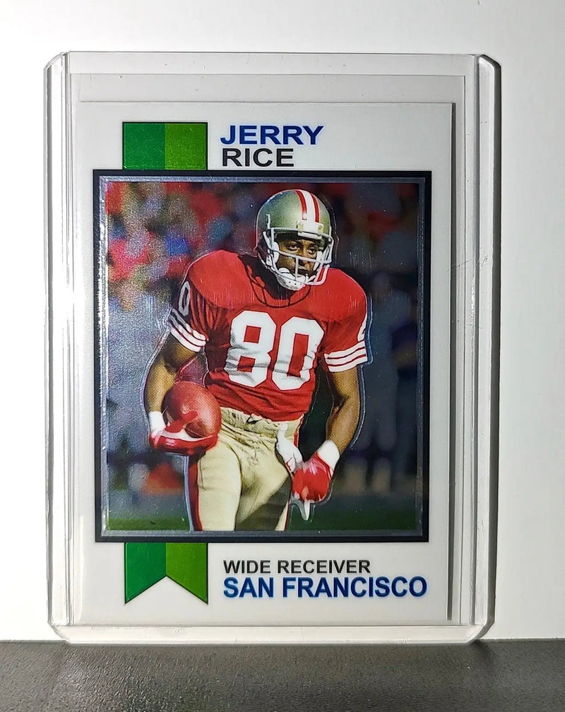 Jerry Rice 2023 Topps 1973 NFL #1973-24 Football Card San Francisco 49ers