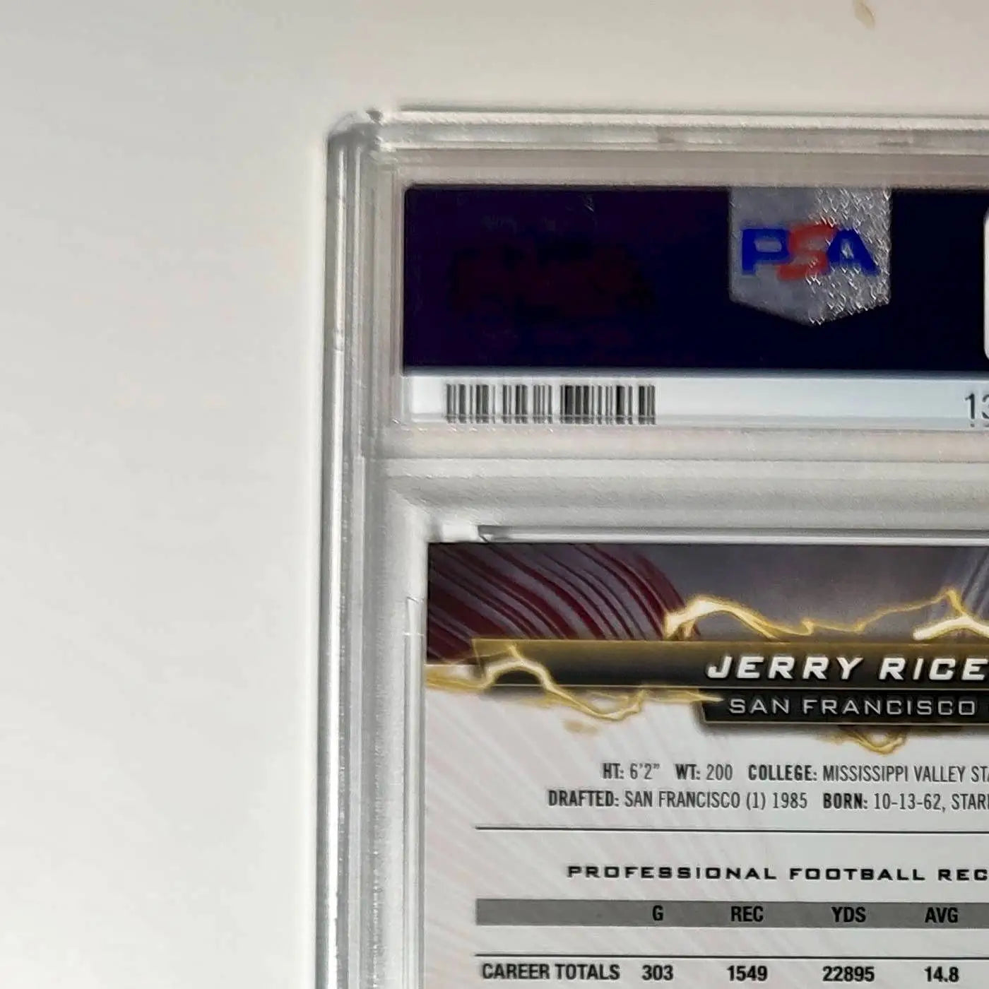 Jerry Rice 2023 Topps 244/249 Resurgence #63 Surge PSA 9 Mint