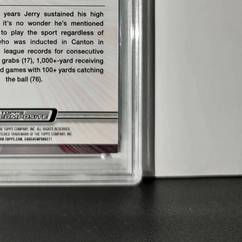 Jerry Rice 2023 Topps 244/249 Resurgence #63 Surge PSA 9 Mint