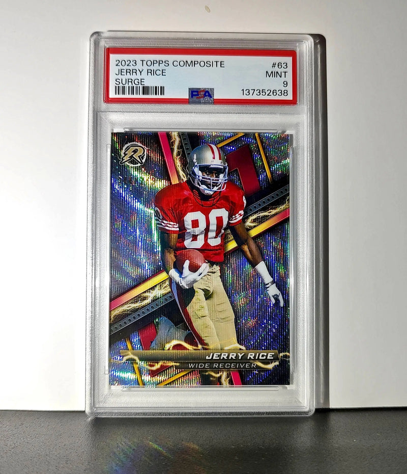 Jerry Rice 2023 Topps 244/249 Resurgence #63 Surge PSA 9 Mint