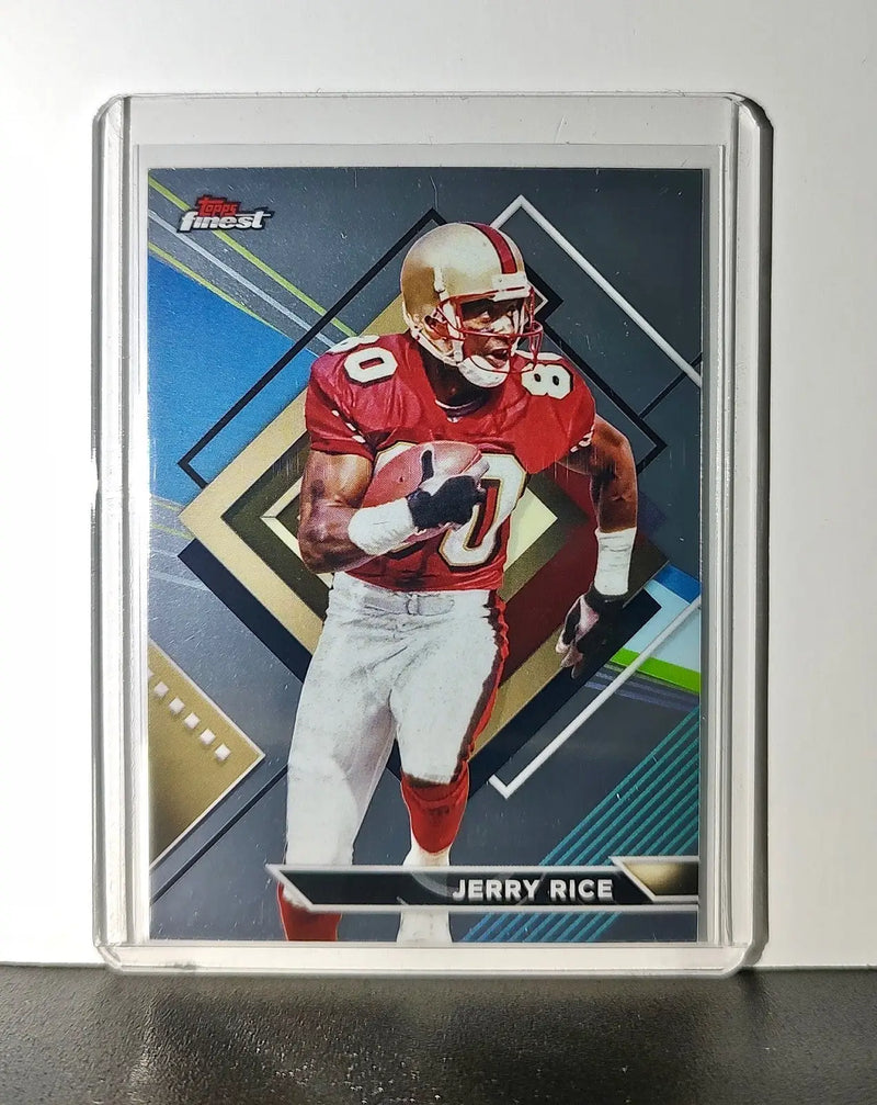 Jerry Rice 2023 Topps Finest NFL #237 Card San Francisco 49ers