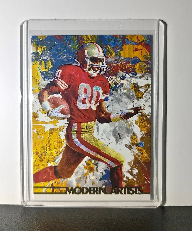 Jerry Rice 2023 Topps Gallery Modern Artists NFL #MA-12 Card San Francisco 49ers
