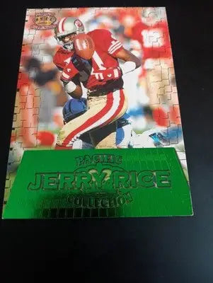 Jerry Rice Oversized - 1996 Pacific Gridiron Gems #GG41. 49ers. EX+ - Football Card Single