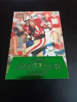 Jerry Rice Oversized - 1996 Pacific Gridiron Gems #GG41. 49ers. EX+ - Football Card Single