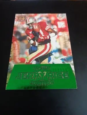 Jerry Rice Oversized - 1996 Pacific Gridiron Gems #GG41. 49ers. EX+ - Football Card Single