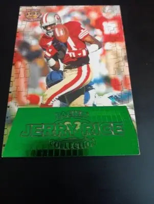 Jerry Rice Oversized - 1996 Pacific Gridiron Gems #GG41. 49ers. EX+ - Football Card Single