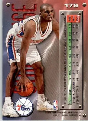 Jerry Stackhouse - 1995-96 Metal - #179 - RC Basketball - Basketball Card Single