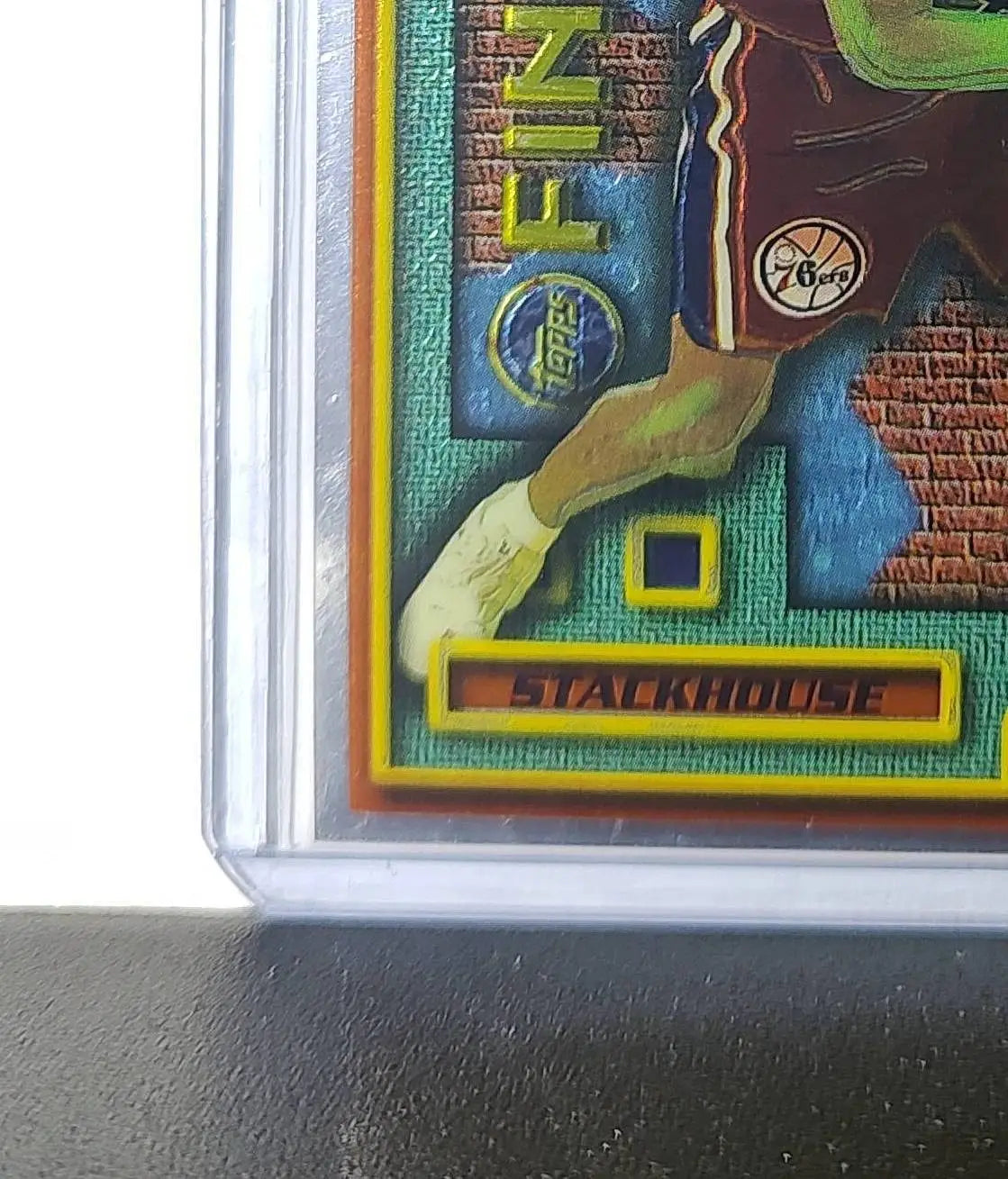 Jerry Stackhouse 1995-96 Topps Finest NBA #M28 Mysterly 76ers