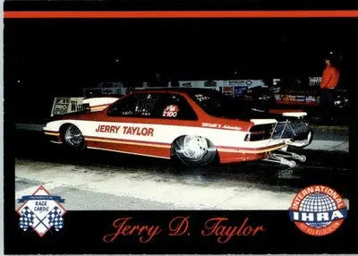 Jerry Taylor - 1989 Checkered Flag IHRA - #28 - Racing - Racing Card Single
