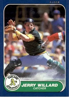 Jerry Willard - 1986 Fleer Update - #U-126 - Baseball - Baseball Card Single
