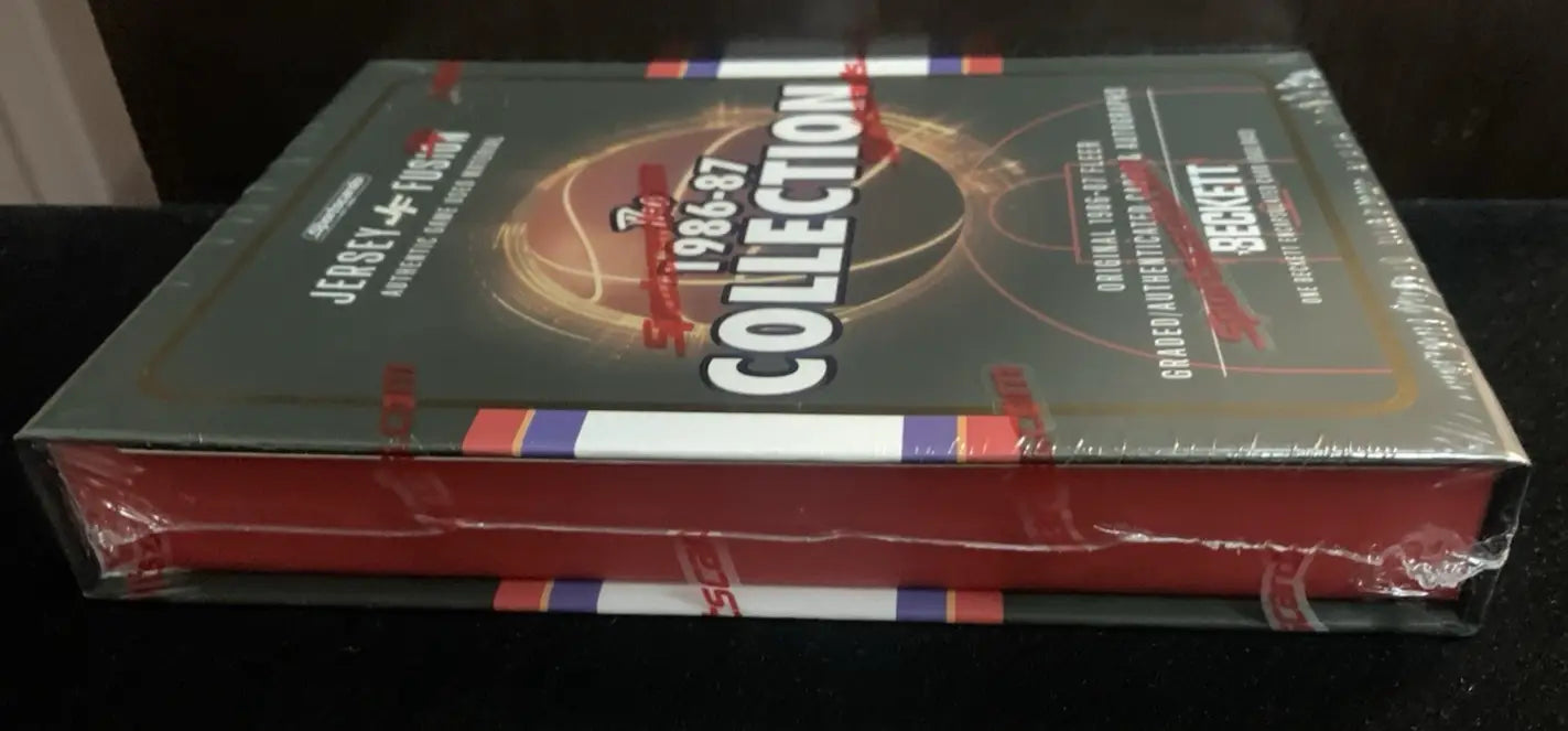 Jersey Fusion 1986-87 Collection Fleer Basketball Factory Sealed Box Pack (2024) - Basketball Card Box