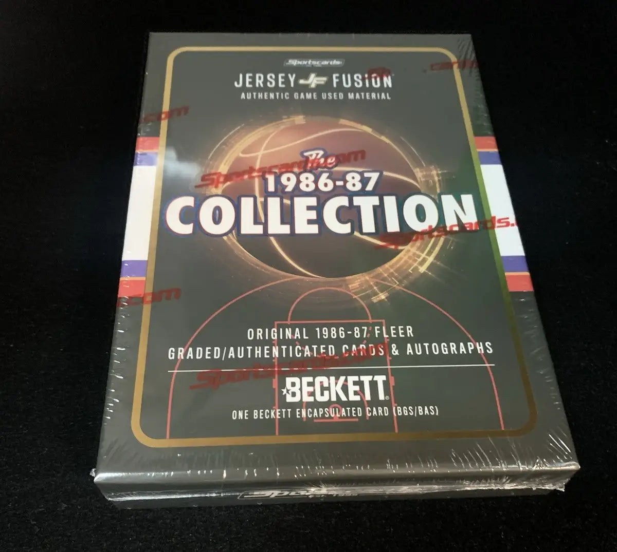Jersey Fusion 1986-87 Collection Fleer Basketball Factory Sealed Box Pack (2024) - Basketball Card Box